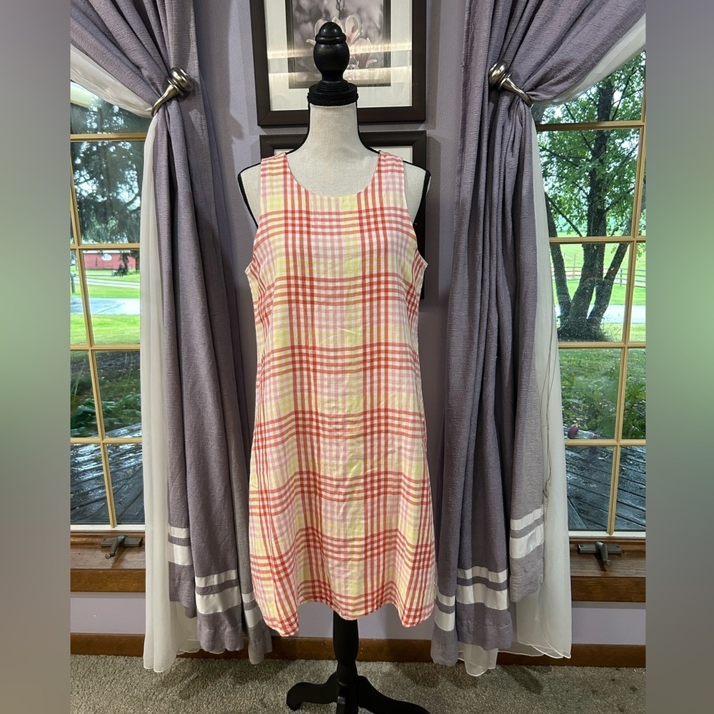 Chetta B Plaid Tunic Dress